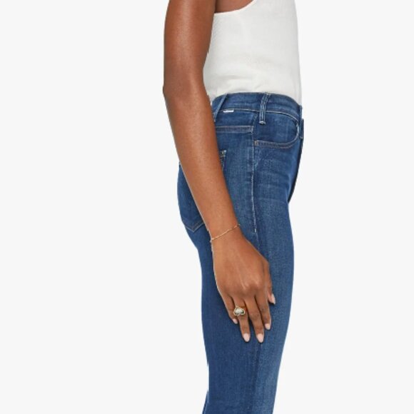 MOTHER The Hustler Ankle Fray Jeans Size 30 - Picture 3 of 16